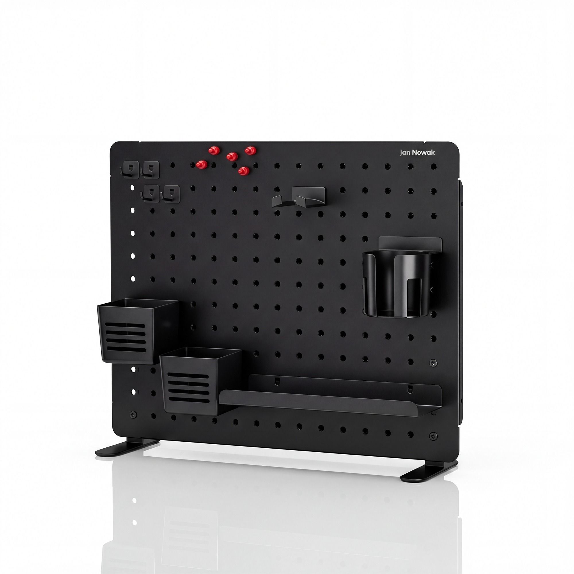 Tablica perforowana organizer na biurko 515 x 420 x 13 mm