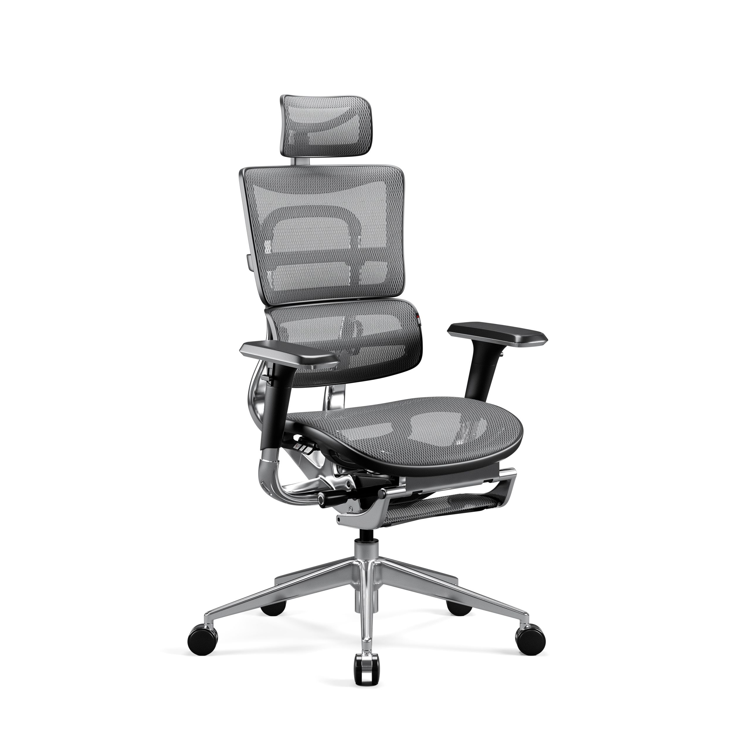 Fotel ergonomiczny Diablo V-Master czarno-szary