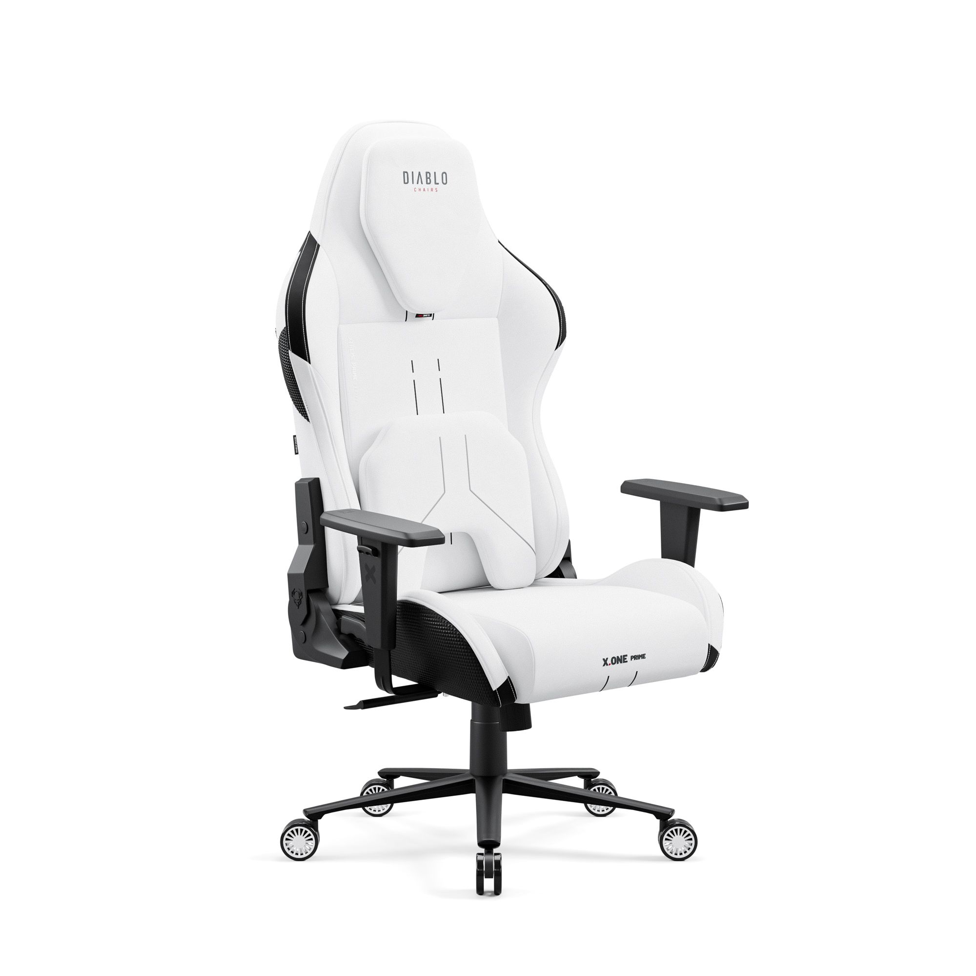 DIABLO CHAIRS Fotel Gamingowy X-One PRIME Ghosted White | Gaming chair X-One PRIME Ghosted White | Gamingstuhl X-One PRIME Ghosted White