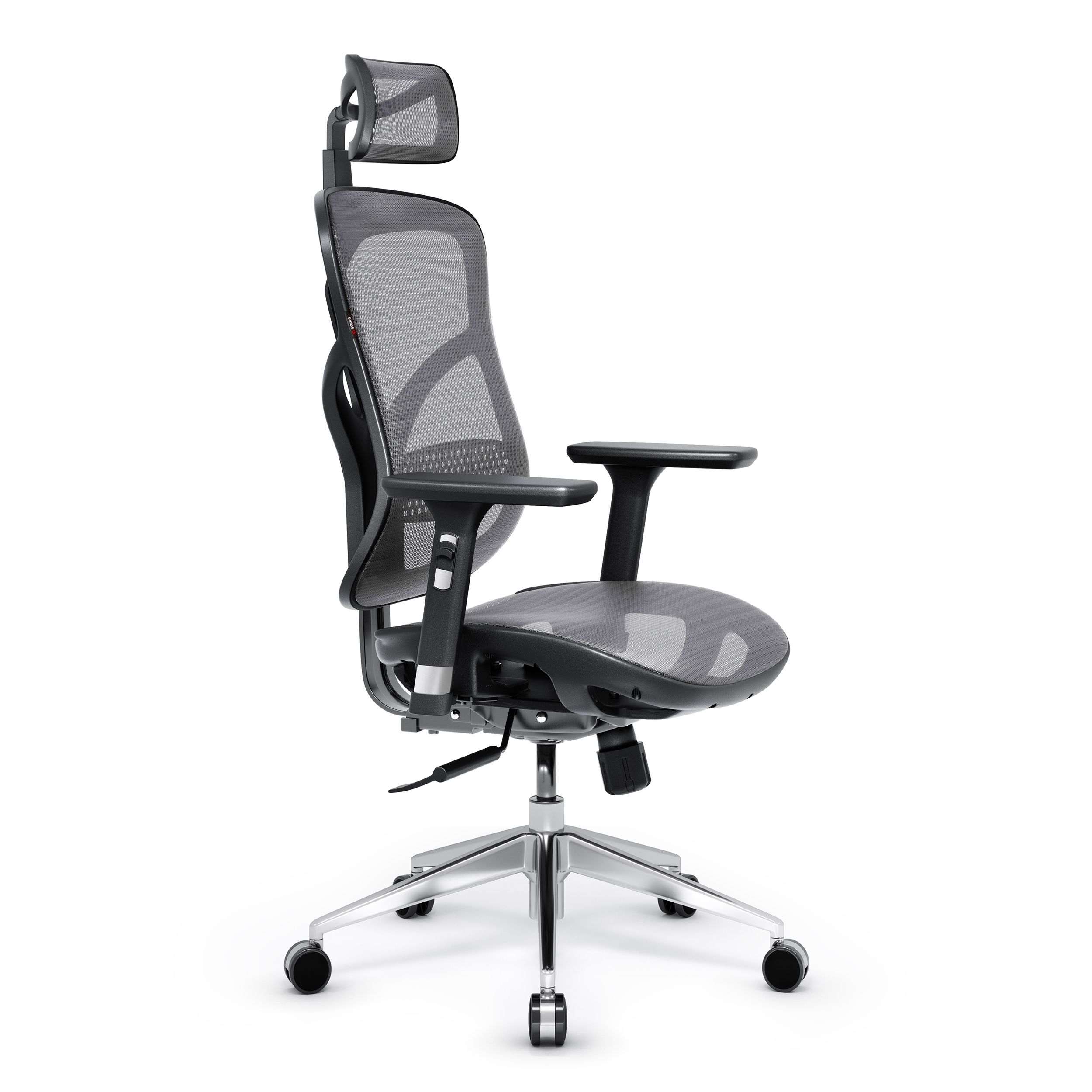 Fotel ergonomiczny Diablo V-Basic czarno-szary