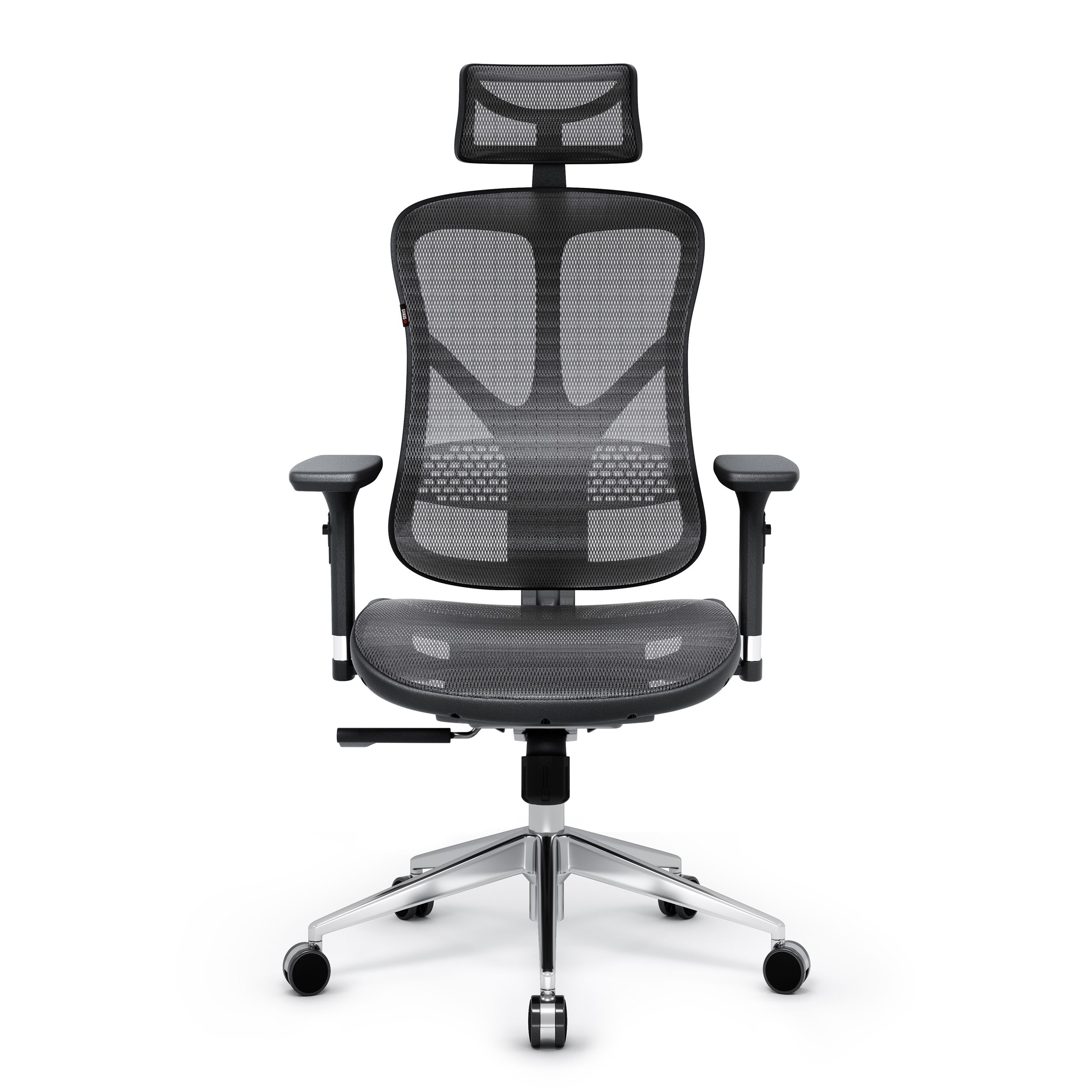 Fotel ergonomiczny Diablo V-Basic czarno-szary