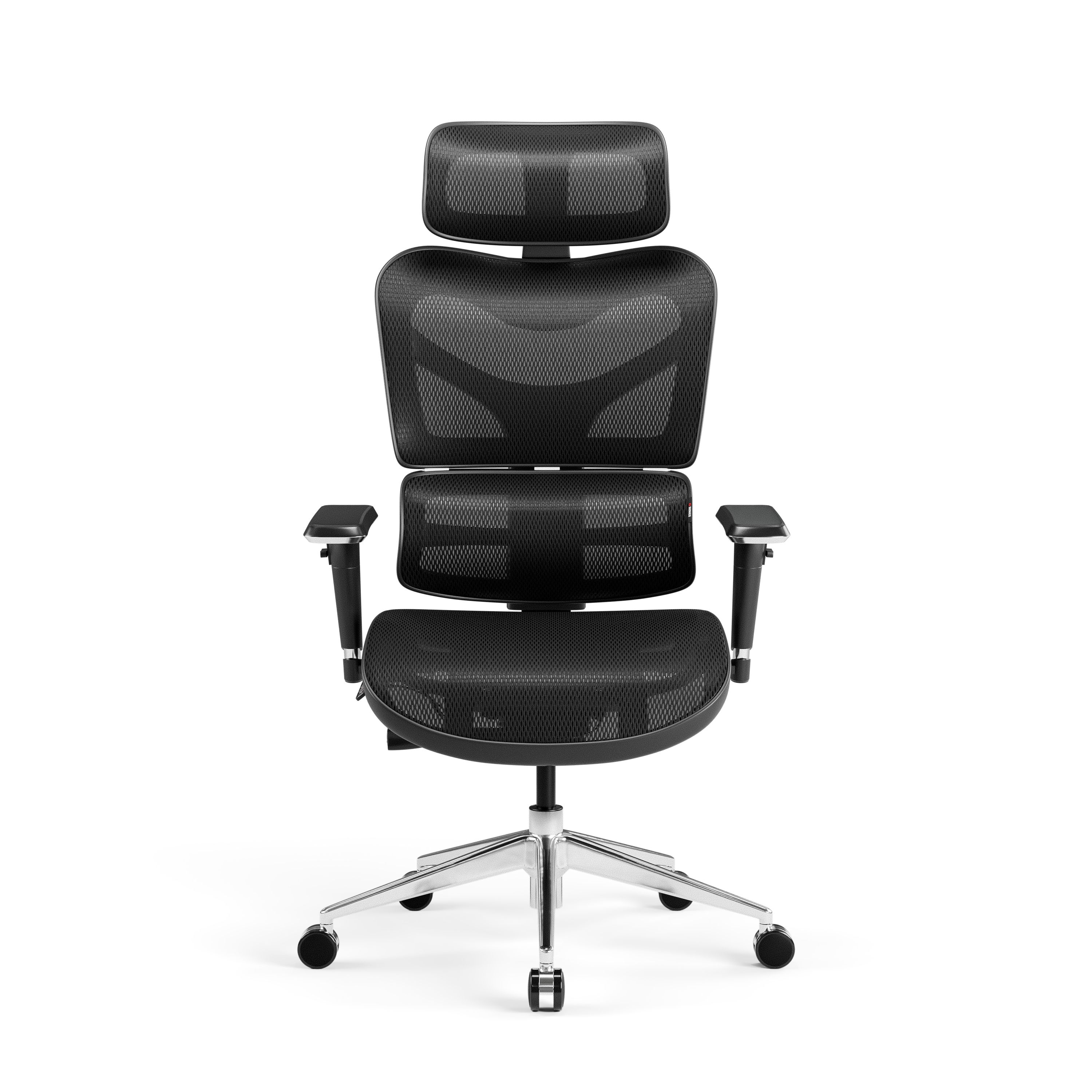 Fotel ergonomiczny Diablo V-Commander: Czarno-Czarny