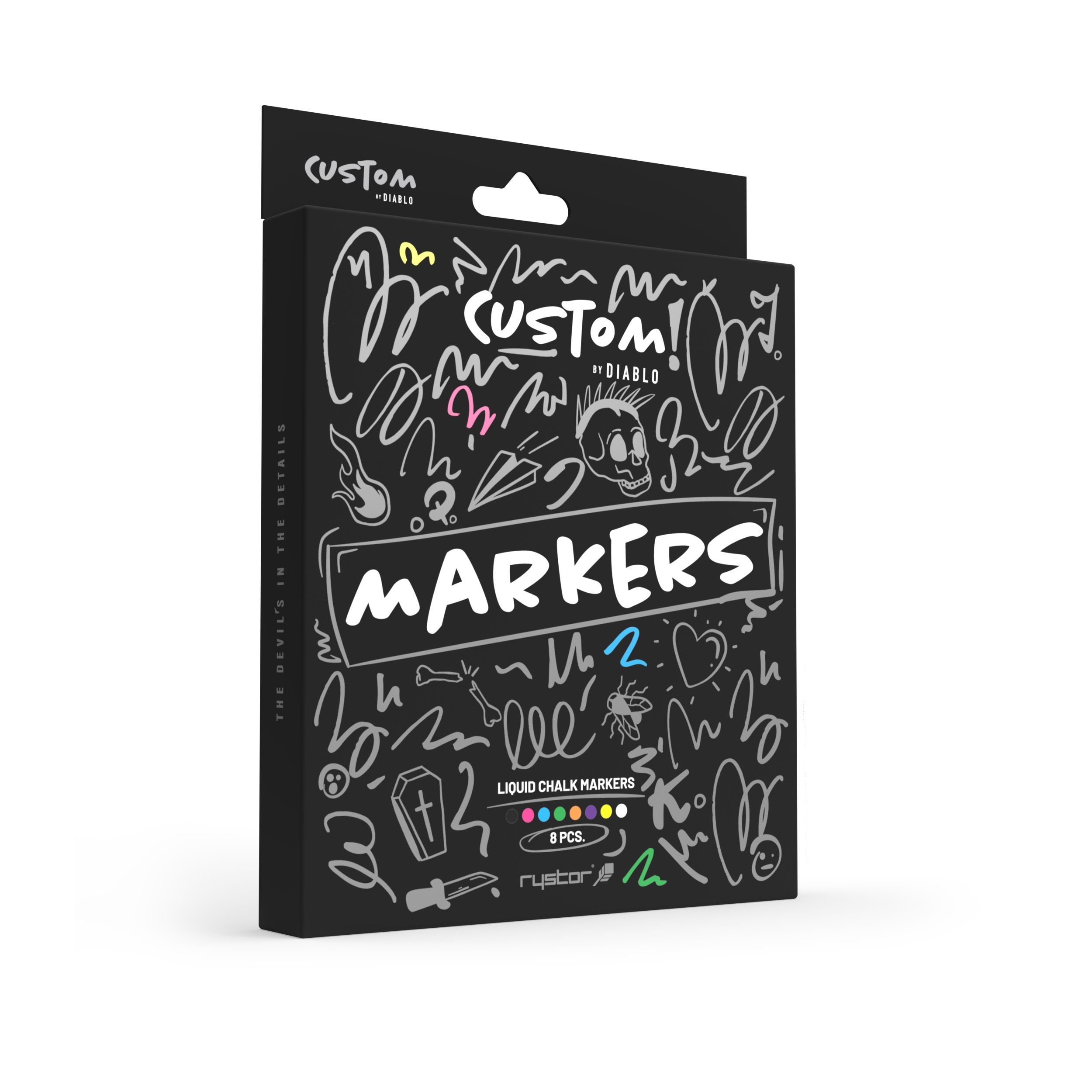 DIABLO CHAIRS X-CUSTOM zestaw markerów | Marker Set | marker set