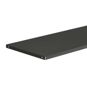 Półka metalowa do szafy biurowej 900x20x360: antracytowa