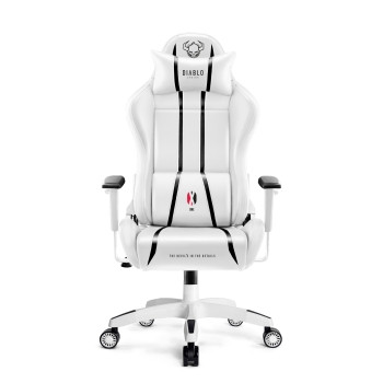 Fotel gamingowy Diablo X-One 2.0 biało-czarny: Normal Size