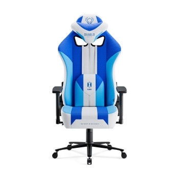 Fotel gamingowy materiałowy Diablo X-Player 2.0 Frost White: Normal Size