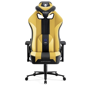 Fotel gamingowy materiałowy Diablo X-Player 2.0 Dark Sunflower: King Size