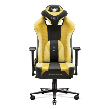 Fotel gamingowy materiałowy Diablo X-Player 2.0 Dark Sunflower: King Size