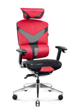 Fotel ergonomiczny Diablo V-Dynamic karmazynowy