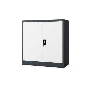 JAN NOWAK model BEATA 900x930x400 metalowa szafka z drzwiami: antracytowo-biała