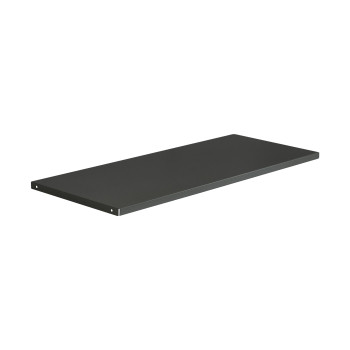 Półka metalowa do szafy biurowej 900x20x360: antracytowa