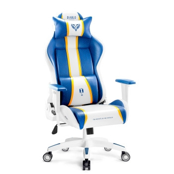Fotel gamingowy Diablo X-One 2.0 Aqua Blue Edition: King Size 