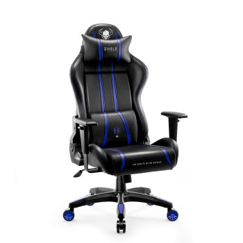 Fotel gamingowy Diablo X-One 2.0 czarno-niebieski: Normal Size