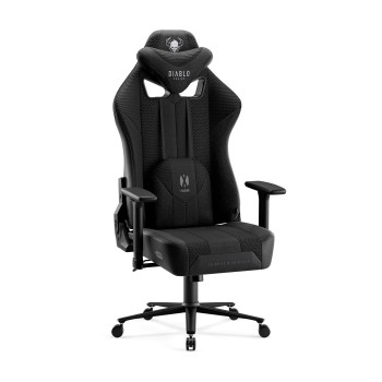 Fotel gamingowy materiałowy Diablo X-Player 2.0 czarny: Normal Size