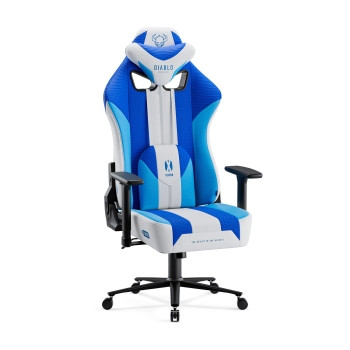 Fotel gamingowy materiałowy Diablo X-Player 2.0 Frost White: Normal Size