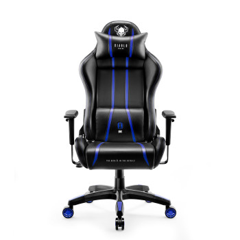 Fotel gamingowy Diablo X-One 2.0 czarno-niebieski: Normal Size