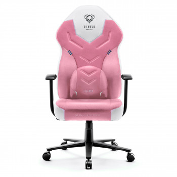 Fotel gamingowy materiałowy Diablo X-Gamer 2.0 Marshmallow Pink: Normal Size