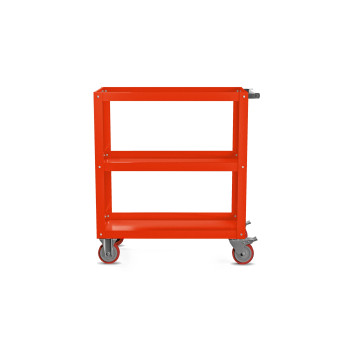 JAN NOWAK model HUGO 775 x 700 x 400 narzędziowy wózek metalowy: czerwony