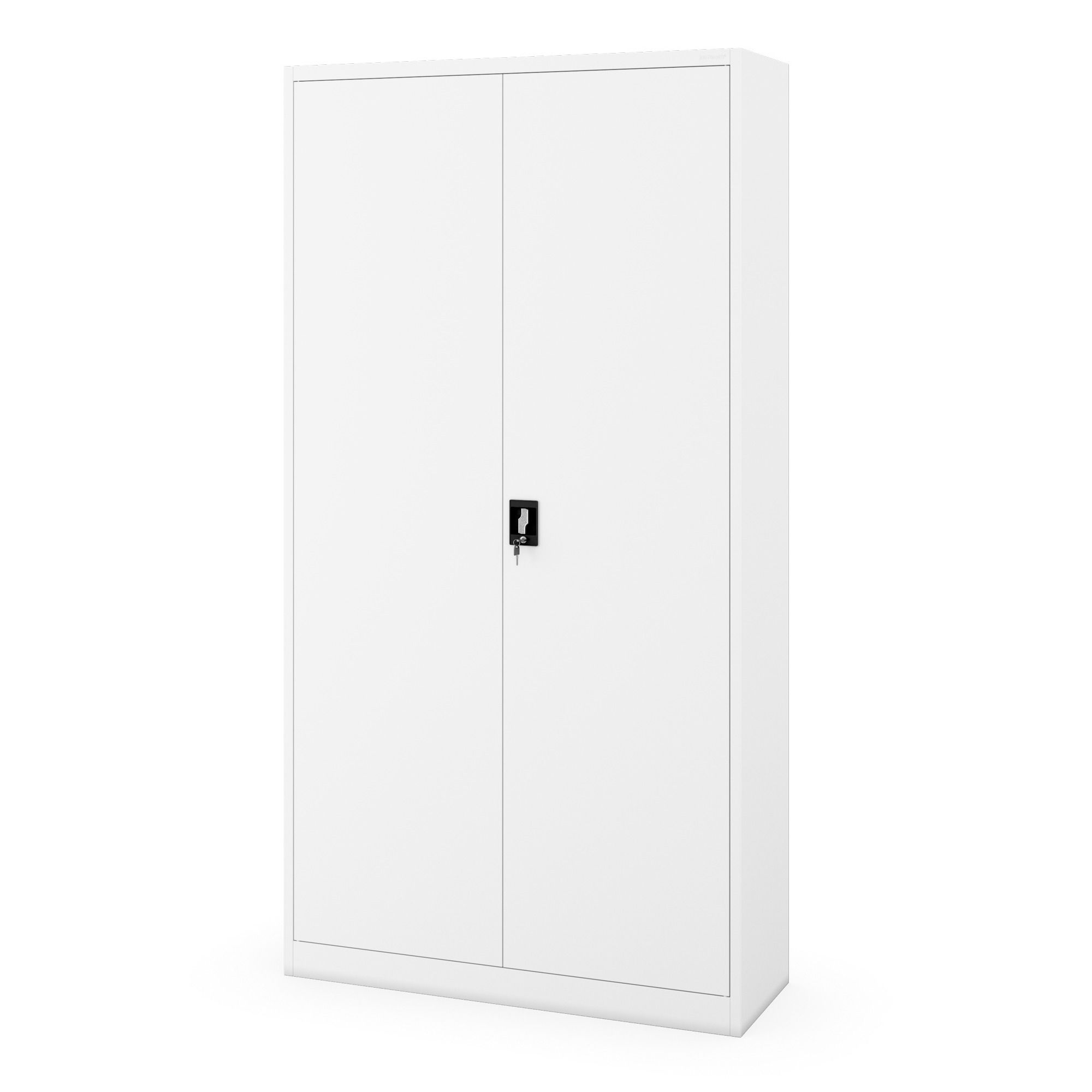 Szafa biurowa metalowa wysoka biała: JAN II H2200 1150 x 2200 x 400 mm