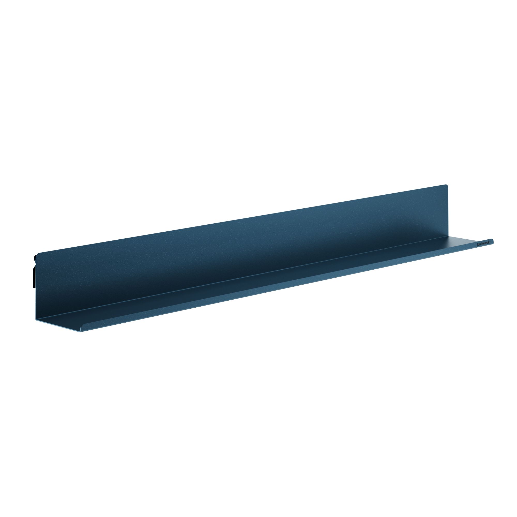 Półka wisząca metalowa granatowa, 1200 mm: JOANNE Modern