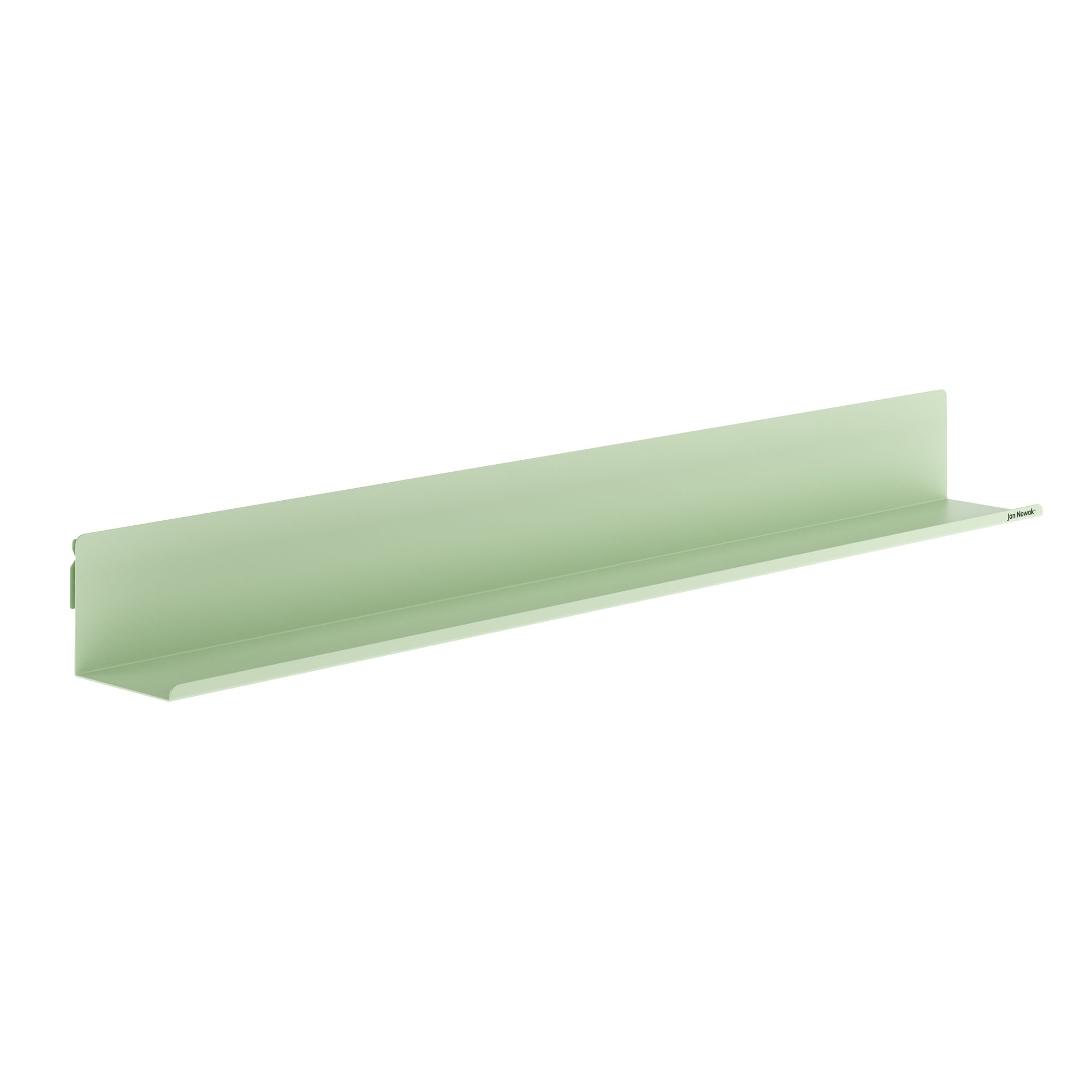 Półka wisząca metalowa pastelowy zielony, 1200 mm: JOANNE Fresh Style