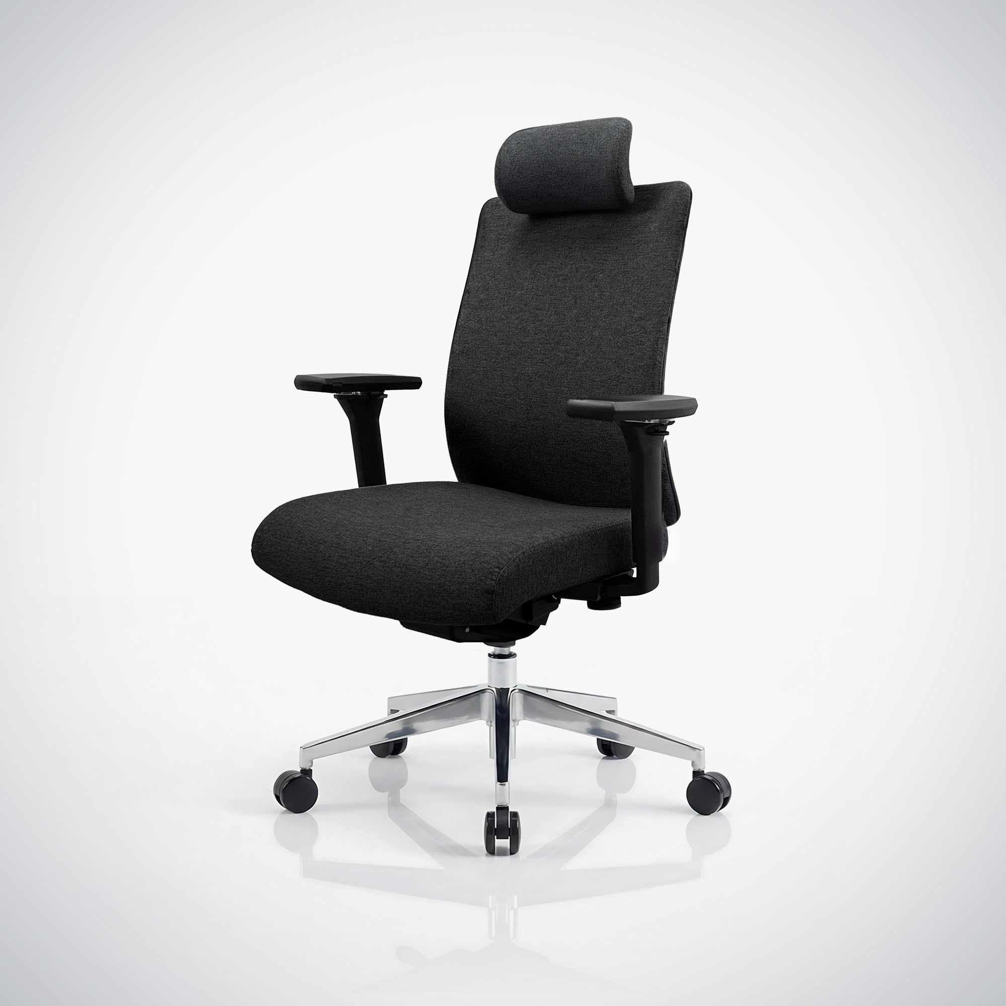 Fotel biurowy ergonomiczny czarny VECTOR