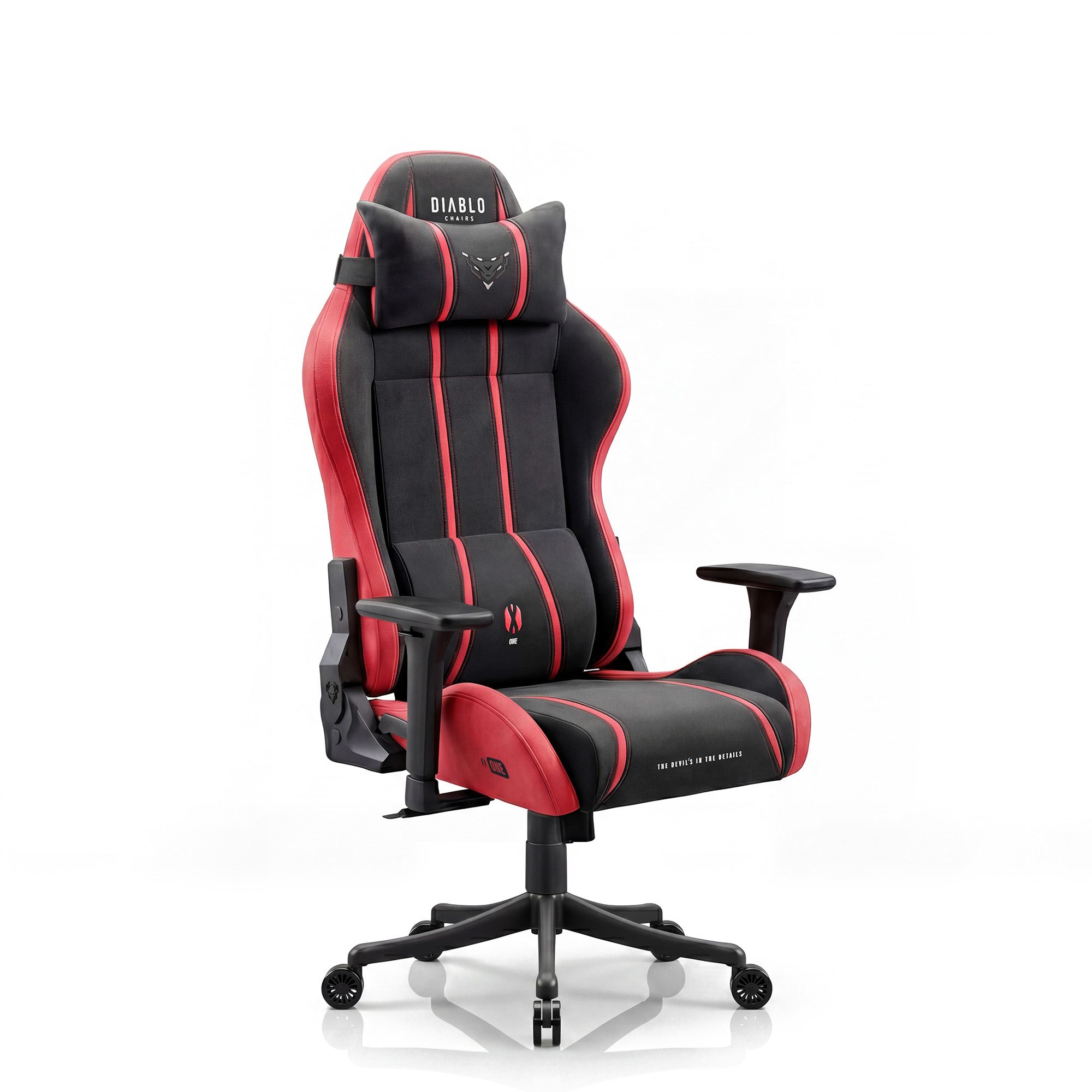 DIABLO CHAIRS X-ONE 2.0 >small< fotel BLOODY MARY| Gamingstuhl | fabric gaming chair